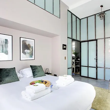 Superbe Loft 2br - Buttes Chaumont 아파트 *