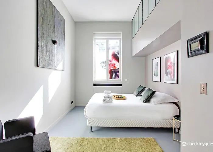 Superbe Loft 2br - Buttes Chaumont 파리