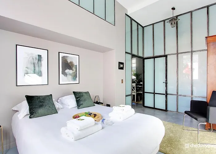 Superbe Loft 2br - Buttes Chaumont 아파트 *