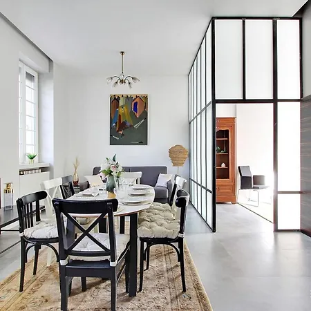 Superbe Loft 2br - Buttes Chaumont * Paříž