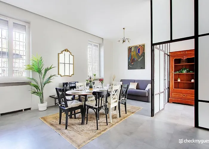 Superbe Loft 2br - Buttes Chaumont Lägenhet *