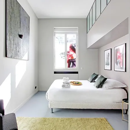 Superbe Loft 2br - Buttes Chaumont 巴黎